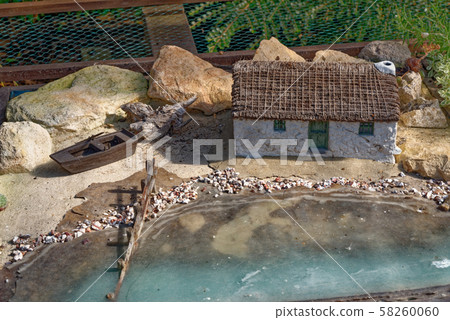 Famous Model Village in Bourton on the Water - UK 58260060