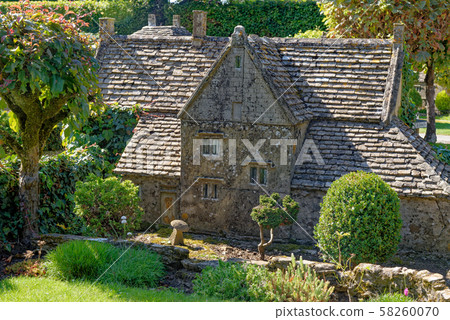 Famous Model Village in Bourton on the Water - UK Famous Model Village in Bourton on the Water - UK 58260070