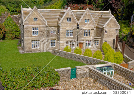 Famous Model Village in Bourton on the Water - UK Famous Model Village in Bourton on the Water - UK 58260084