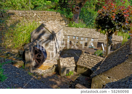 Famous Model Village in Bourton on the Water - UK Famous Model Village in Bourton on the Water - UK 58260098