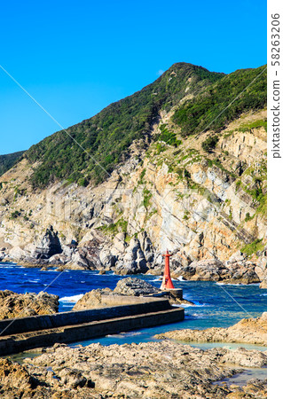 紅色燈塔（Tamanoura港口沙丘燈塔）[長崎縣五島市] 58263206