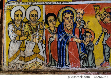 Ethiopia. Zege Peninsula in Lake Tana. Ura Kidane Mehret Church Ethiopia. Zege Peninsula in Lake Tana. Ura Kidane Mehret Church 58266035
