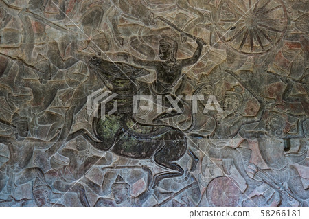 Angkor Wat is a temple complex in Siem Reap, Cambodia. 58266181