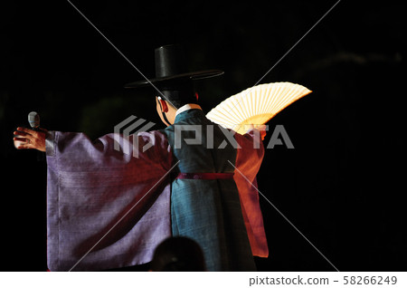 發聲器演奏pansori的聲音 發聲器演奏pansori的聲音 58266249