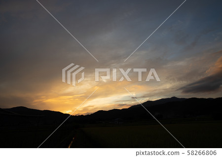 Sagano evening view Sagano evening view 58266806