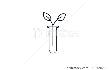 Biology icon vector, illustration logo template in trendy style. Can be used for many purposes. 58269653