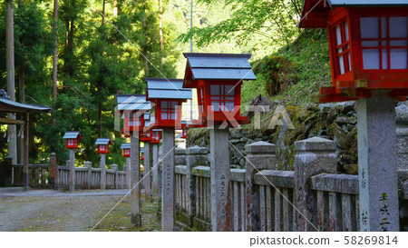 菊池神社的燈籠 58269814