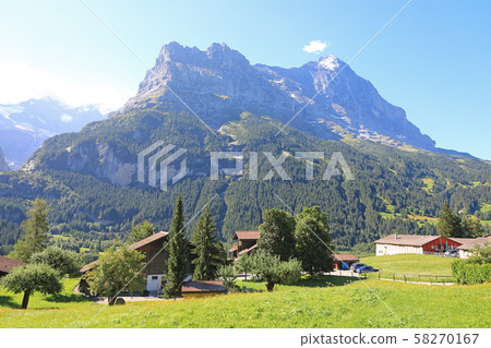 Switzerland, Grindelwald landscape, Eiger 58270167