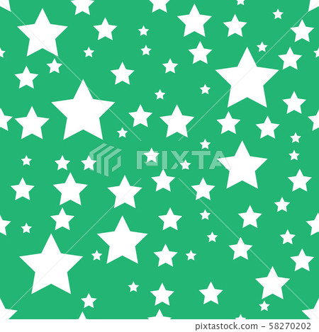 Abstract seamless pattern with stars white - Stock Illustration ...