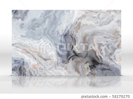 Grey marble isolated tile 58270270
