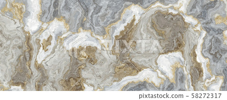 Gray-white marble pattern Gray-white marble pattern 58272317