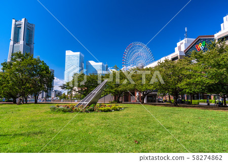 "Kanagawa Prefecture" Yokohama Minato Mirai · Urban landscape 58274862