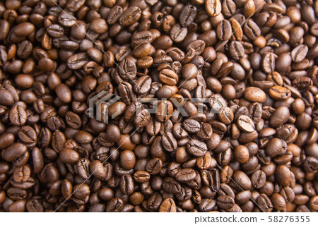 Roasted Coffee Beans background, Brown coffee Roasted Coffee Beans background, Brown coffee 58276355