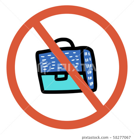 Stop sign icon. Vector simple design illustration. Stop sign icon. Vector simple design illustration. 58277067