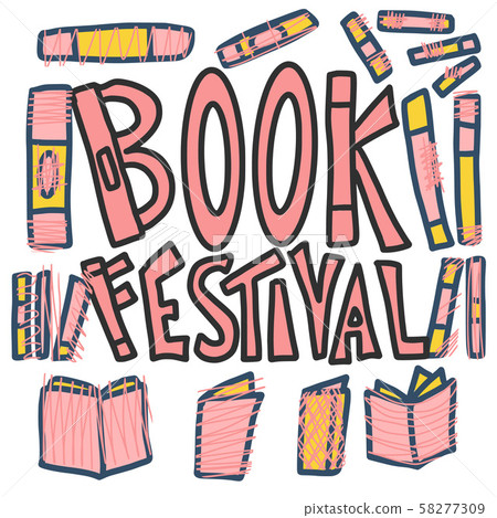 Book concept. Vector illustration in doodle style. Book concept. Vector illustration in doodle style. 58277309