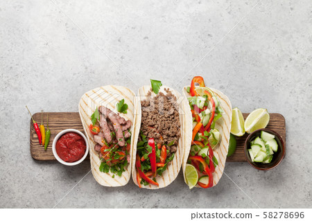 Mexican tacos 58278696