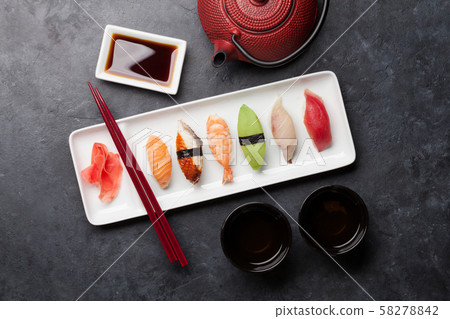 Japanese sushi set Japanese sushi set 58278842