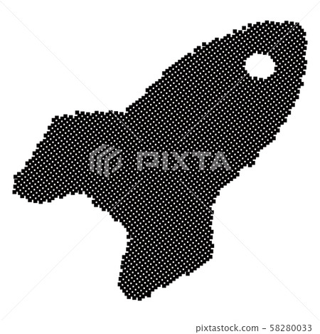 Space ship rocket, Vector illustration Space ship rocket, Vector illustration 58280033