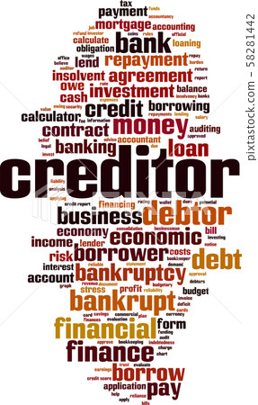 Creditor word cloud Creditor word cloud 58281442