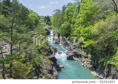 Gonkeikei Valley Goryu Iwate Prefecture Gonkeikei Valley Goryu Iwate Prefecture 58281801