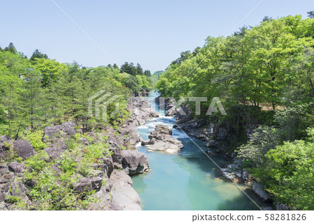 Gonkeikei Valley Goryu Iwate Prefecture Gonkeikei Valley Goryu Iwate Prefecture 58281826
