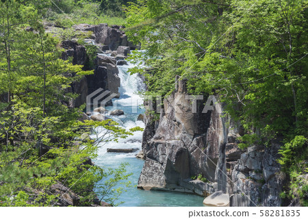 Gonkeikei Valley Goryu Iwate Prefecture 58281835