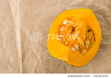 Cut pumpkin 58282441