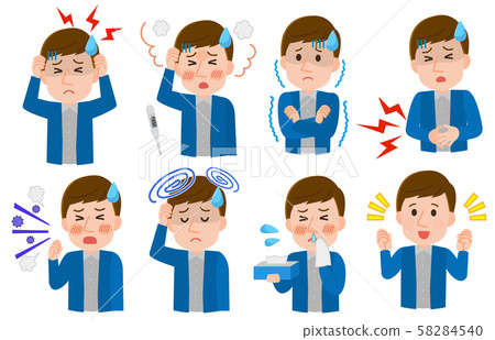 男性健康狀況不佳設置插圖 58284540