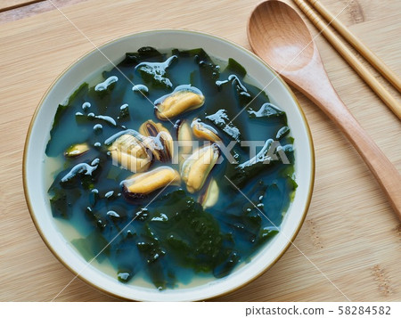 韓國菜貽貝海帶湯 58284582