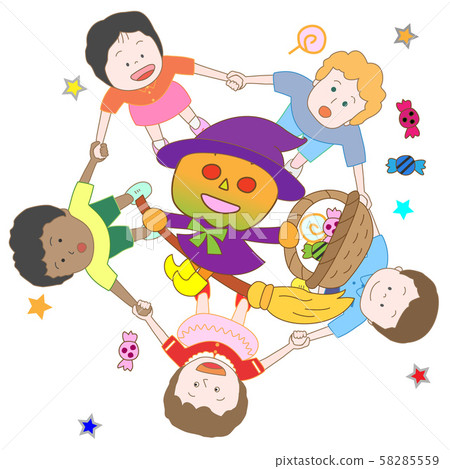 萬聖節的巫婆 58285559