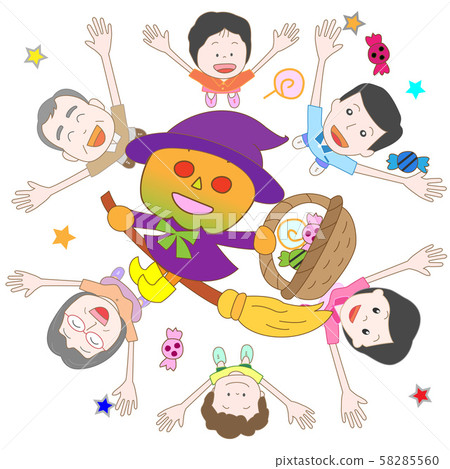 萬聖節的巫婆 58285560