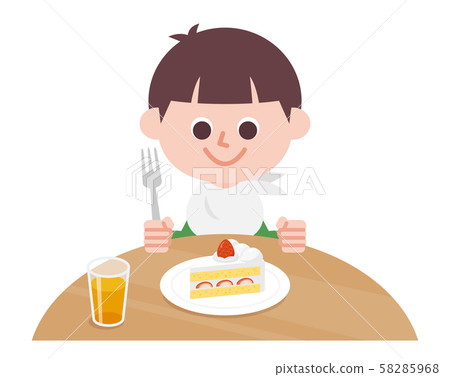 蛋糕 脆餅 兒童 58285968