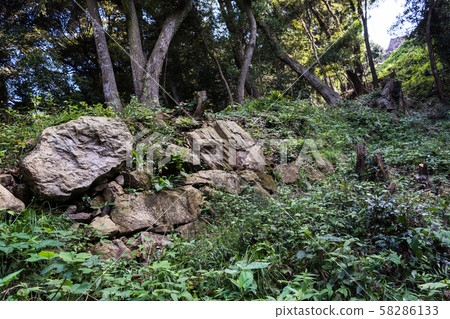 Yonago Castle climbing Ishigaki Yonago Castle climbing Ishigaki 58286133