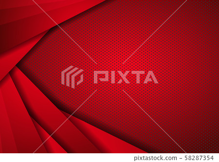 Red Modern Technology Design Background with dots 58287354