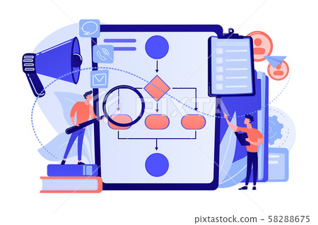 Business rule concept vector illustration. 58288675