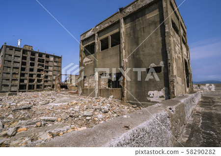 Ruins of the World Heritage Gunkanjima in Nagasaki 58290282