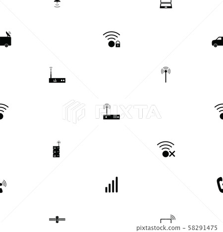 wireless seamless pattern background icon. wireless seamless pattern background icon. 58291475