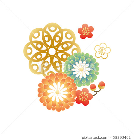 Cut-Japanese material 59 58293461