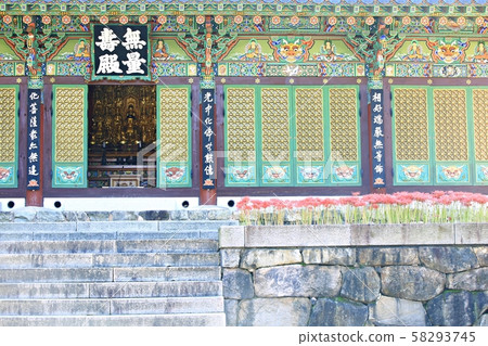 花的日子,寺廟的風景,Bulgapsa 花的日子,寺廟的風景,Bulgapsa 58293745