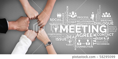 Human Resources and People Networking Concept 58295099