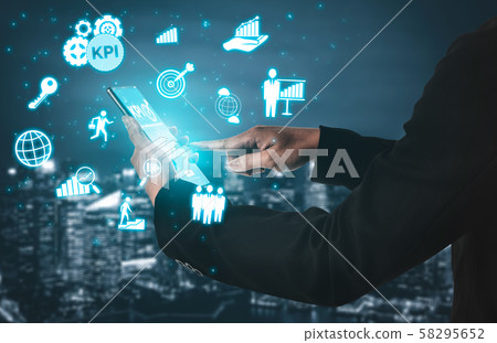 KPI Key Performance Indicator for Business Concept KPI Key Performance Indicator for Business Concept 58295652