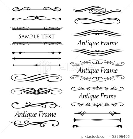 Decorative Design Beautiful Frame Frame Design Template Antique Vintage Luxury Decorative Design Beautiful Frame Frame Design Template Antique Vintage Luxury 58296405