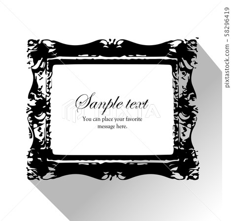 Decorative Design Beautiful Frame Frame Design Template Antique Vintage Luxury Decorative Design Beautiful Frame Frame Design Template Antique Vintage Luxury 58296419