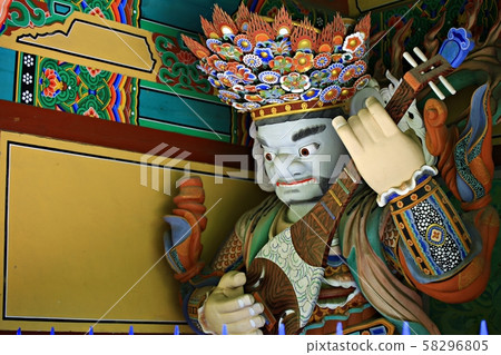 Flower Angel, Landscape of Temple Flower Angel, Landscape of Temple 58296805