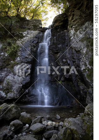 The cool water stream of Maewoldae Falls 58297095