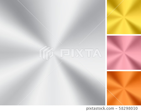 Set of golden, silver, pink gold and copper radial Set of golden, silver, pink gold and copper radial 58298010