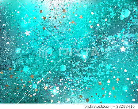 Turquoise foil background Turquoise foil background 58298416