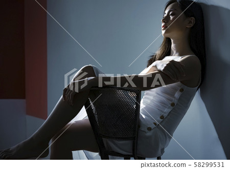 女性美容對比 女性美容對比 58299531