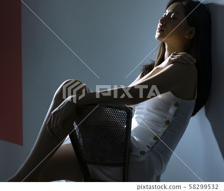 女性美容對比 58299532