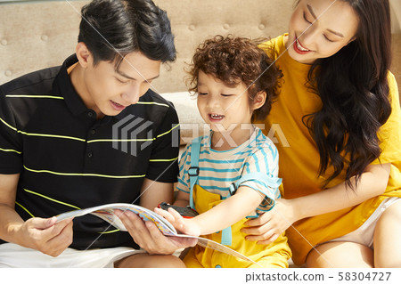 談論家庭生活方式圖畫書 談論家庭生活方式圖畫書 58304727